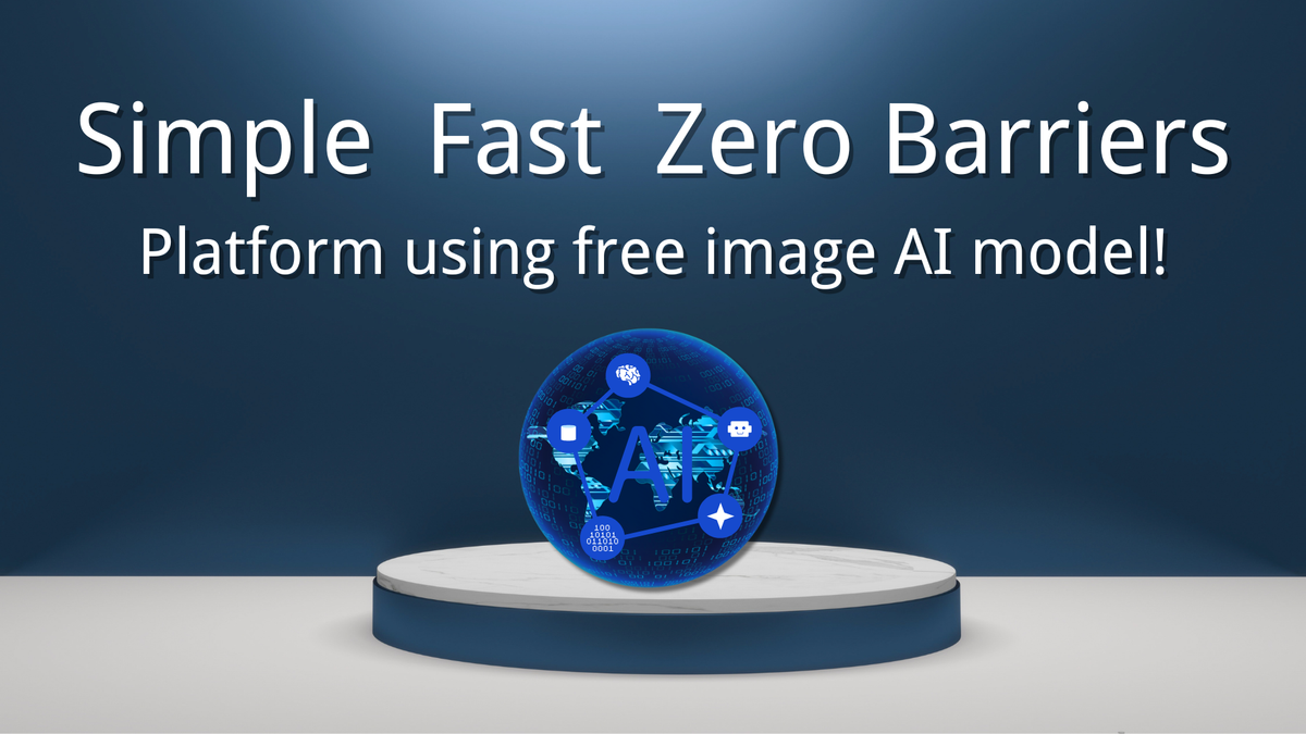 How to easily, quickly and with zero barriers access the free AI image model platform!