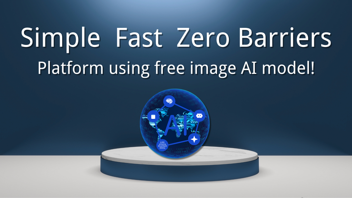 How to easily, quickly and with zero barriers access the free AI image model platform!